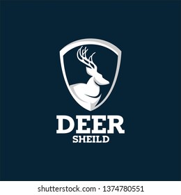 deer logo vector