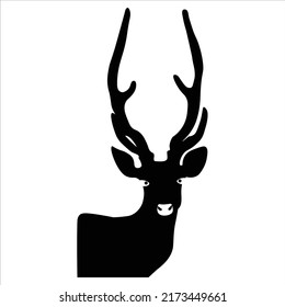 Deer Logo vector animal icon
