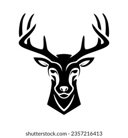 logotipo de venado premium vector, limpio, moderno, sencillo