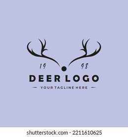Hirschlogo Vektorgrafik-Vektorgrafik-Symboldesign