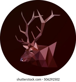 deer Low Poly Design