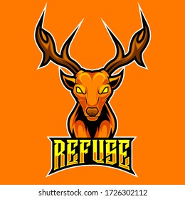 Deer | Mascot Logo Concept