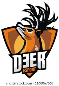 Deer Mascot Logo for Team Logo