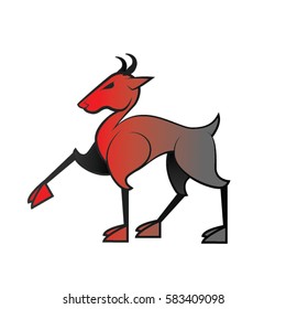 Deer Mascot vector