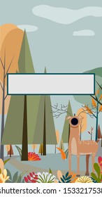 deer with a muzzle in the shape of a gun barrel in the woods
