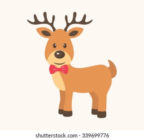 deer on a background