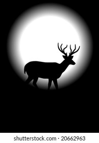 deer on field