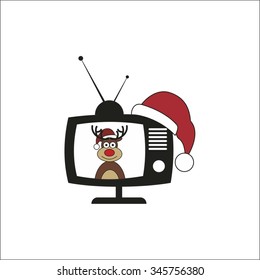 Deer on TV