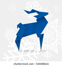 deer origami