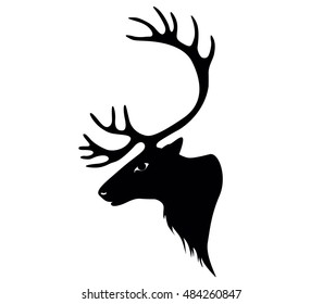 Deer. reindeer or caribou
