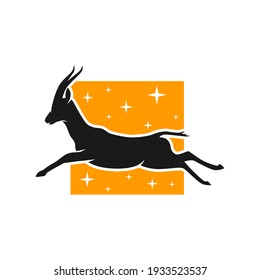 Deer ejecutando el diseño del logotipo de su empresa