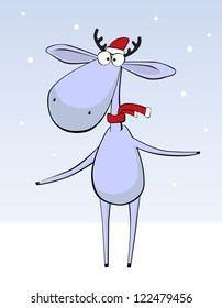 Deer of Santa Claus