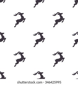 deer  seamless background