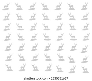 deer set background