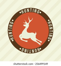 deer signal design, vector illustration eps10 graphic 