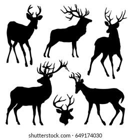 118,796 Deer silhouette Images, Stock Photos & Vectors | Shutterstock