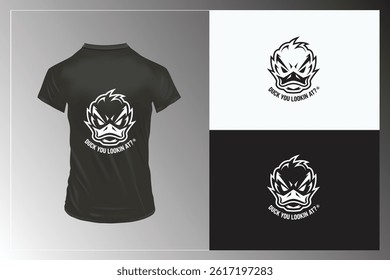 Deer Skull Logo - Dark Variant For T-Shirt Print