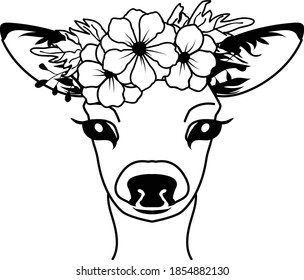 
Deer  is suitable for t-shirt, laser cutting, sublimation, hobby, cards, invitations, website or crafts projects. Perfect for magazine, news papers, posters, in branding, etc.