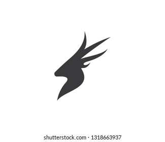 Deer symbol illustraation