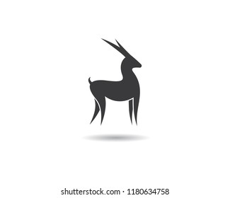 Deer symbol illustration