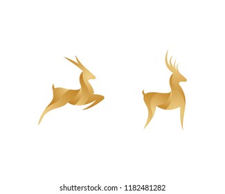 Deer symbol illustration