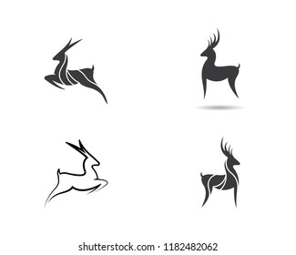 Deer symbol illustration