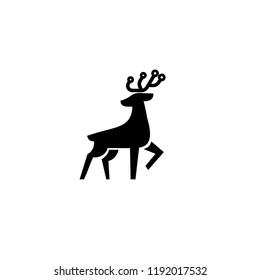 deer technology logo icon designs vector