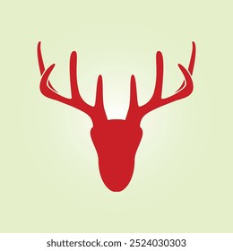 Deer trendy artwork beautiful abstract vector illustration colorful useful design.eps