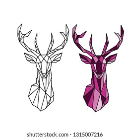 deer in vector
