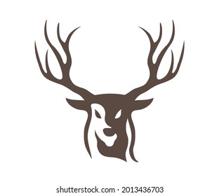 deer vector with antlers reindeer
