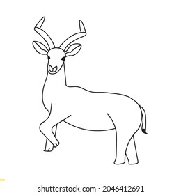 Plantilla De Gráficos De Arte Vector De Deer Para Empresas Y Empresas