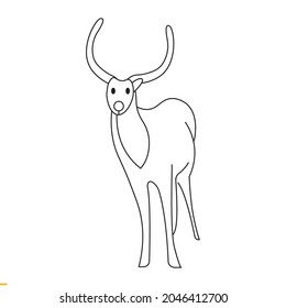 Deer Vector Art Graphics Template For Business And Company