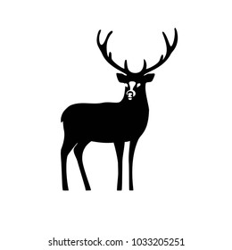 Deer vector illustration. 