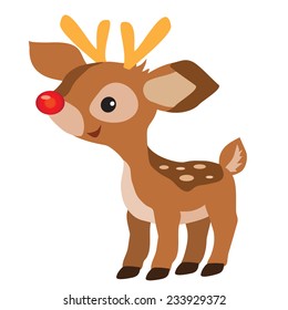 Deer  vector illustration 
