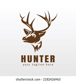deer vector illustration. deer hunter