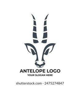 Icono de Ilustración vectorial de ciervo aislado
