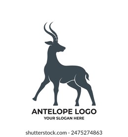 Deer vector illustration icon isolated