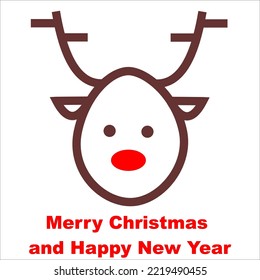 Deer. Vector Illustration, Picture, Computer graphic