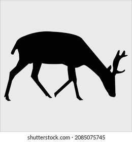 Hirsche, Vektorgrafik-Silhouette, Vektorgrafik