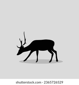 Deer vector image clip art