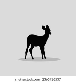 Deer vector image clip art