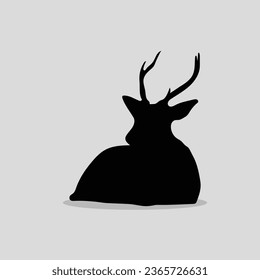 Deer vector image clip art