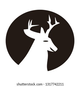 deer vector logo