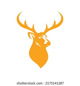Deer Vector Logo Design Template