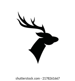 Deer Vector Logo Design Template