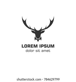 Deer Vector Logo Template Stock Vector (Royalty Free) 784629799