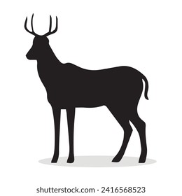 El vector del venado se ve muy bonito