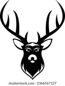 diseño de camisetas vectoriales de ciervo