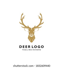 deer wild animal hunt logo