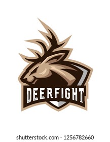 Deerfight E Sports Logo